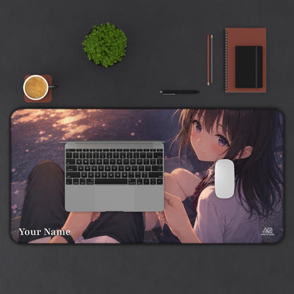 Hanbunko Seishun Personalized Desk Mat