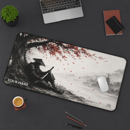 Resting Samurai Personalized NTD Originals Desk Mat