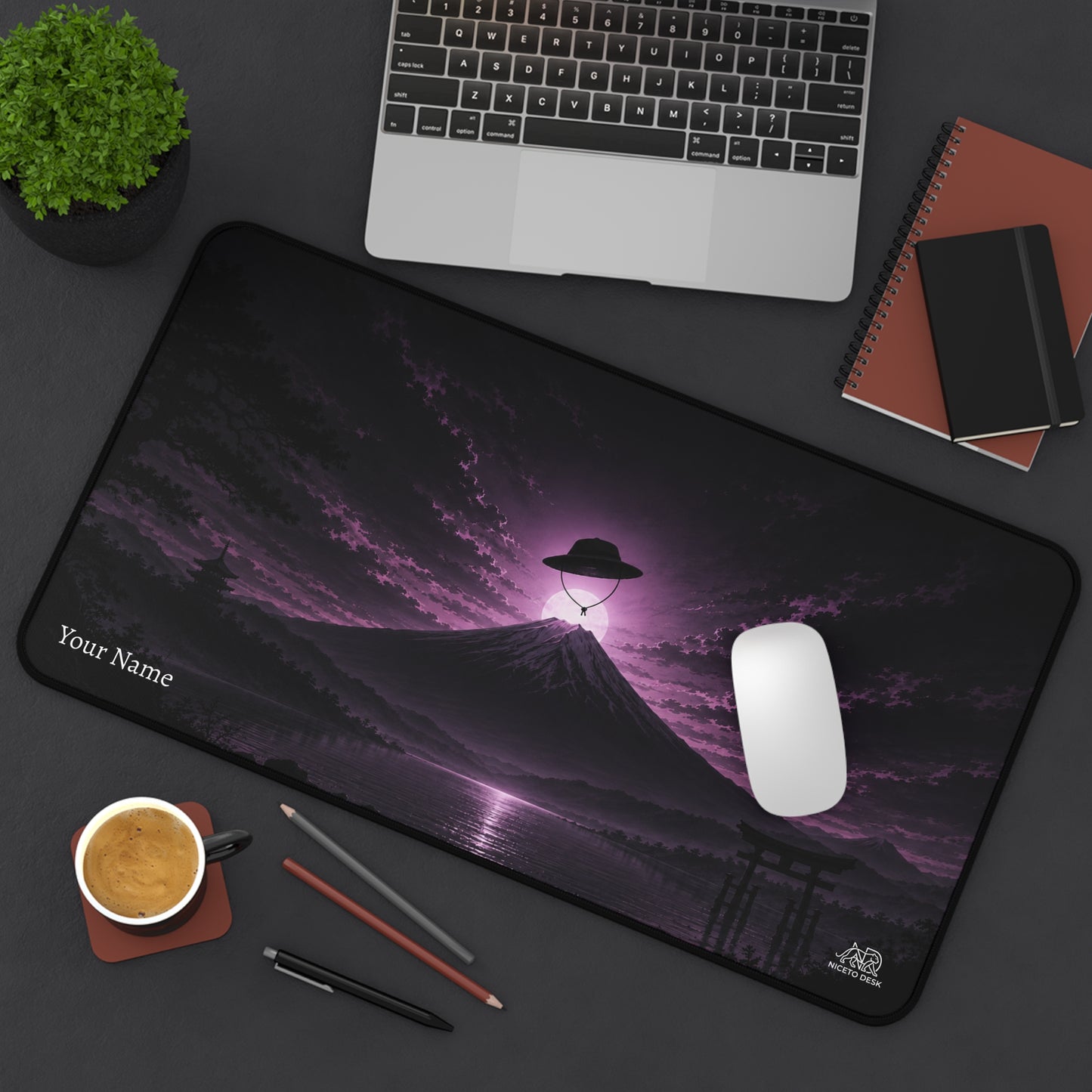 Liberty Strawhat Personalized Desk Mat