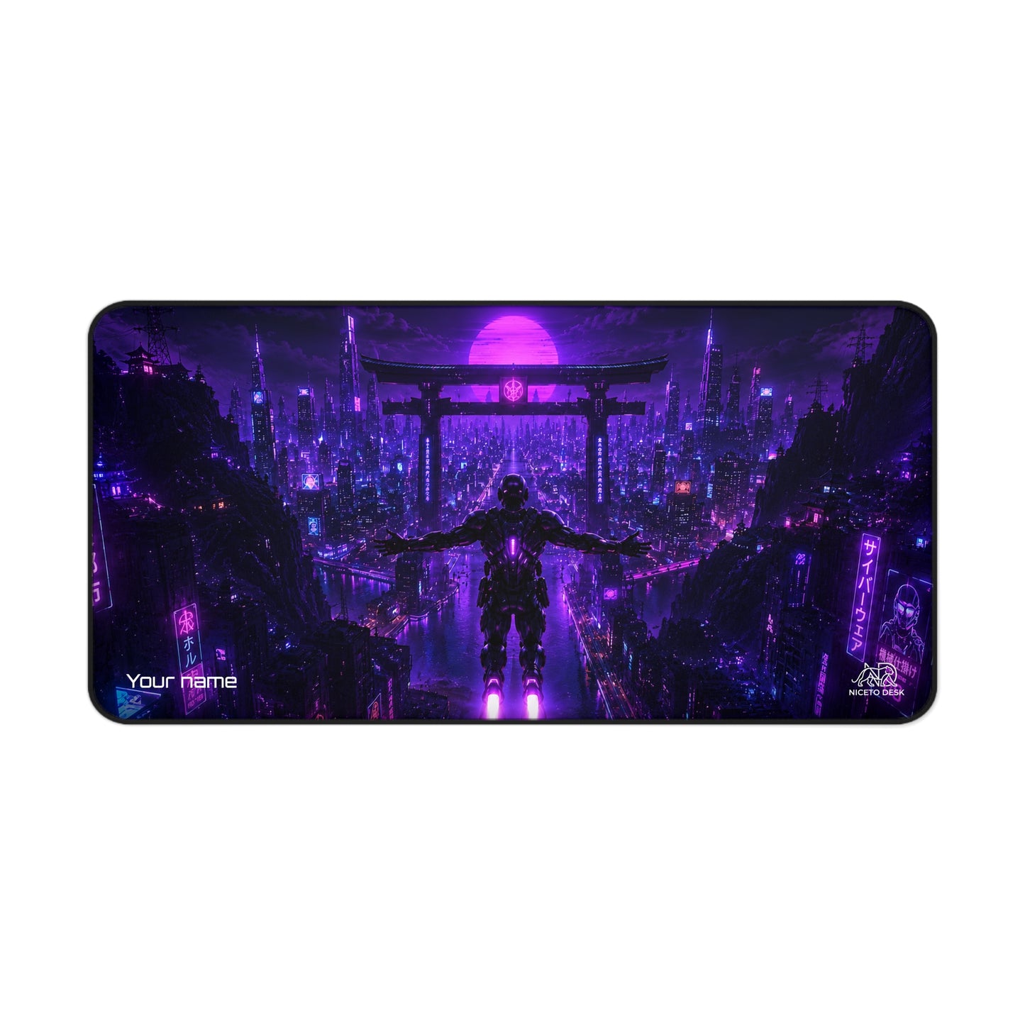 CyberCity Remastered Personalized Desk Mat