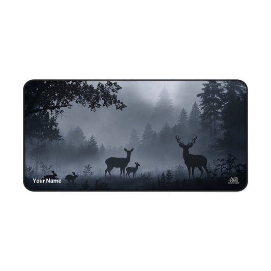 Misty Forest Personalized Desk Mat
