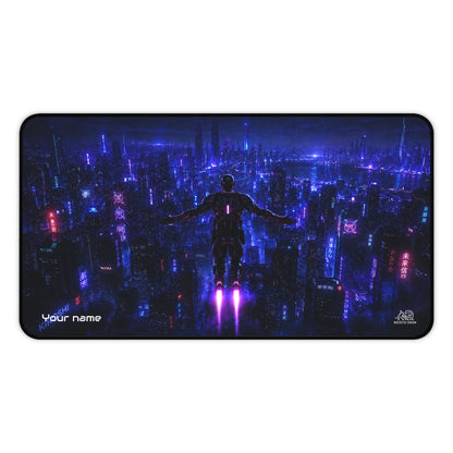 CyberCity Personalized Desk Mat