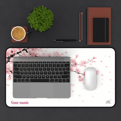 Cherry Blossom Personalized NTD Originals Desk Mat