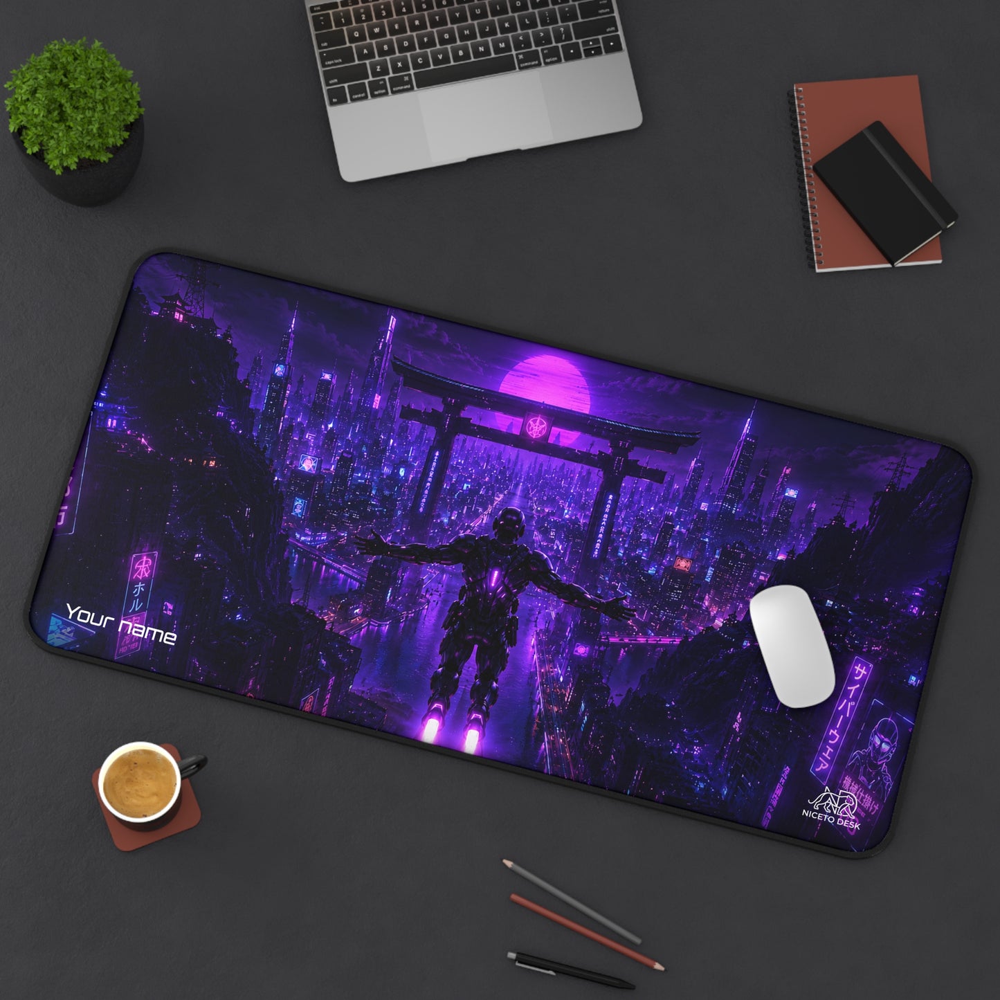 CyberCity Remastered Personalized Desk Mat
