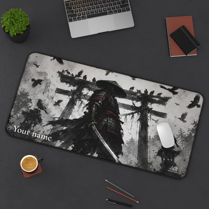 Samurai Warrior Personalized NTD Originals Desk Mat
