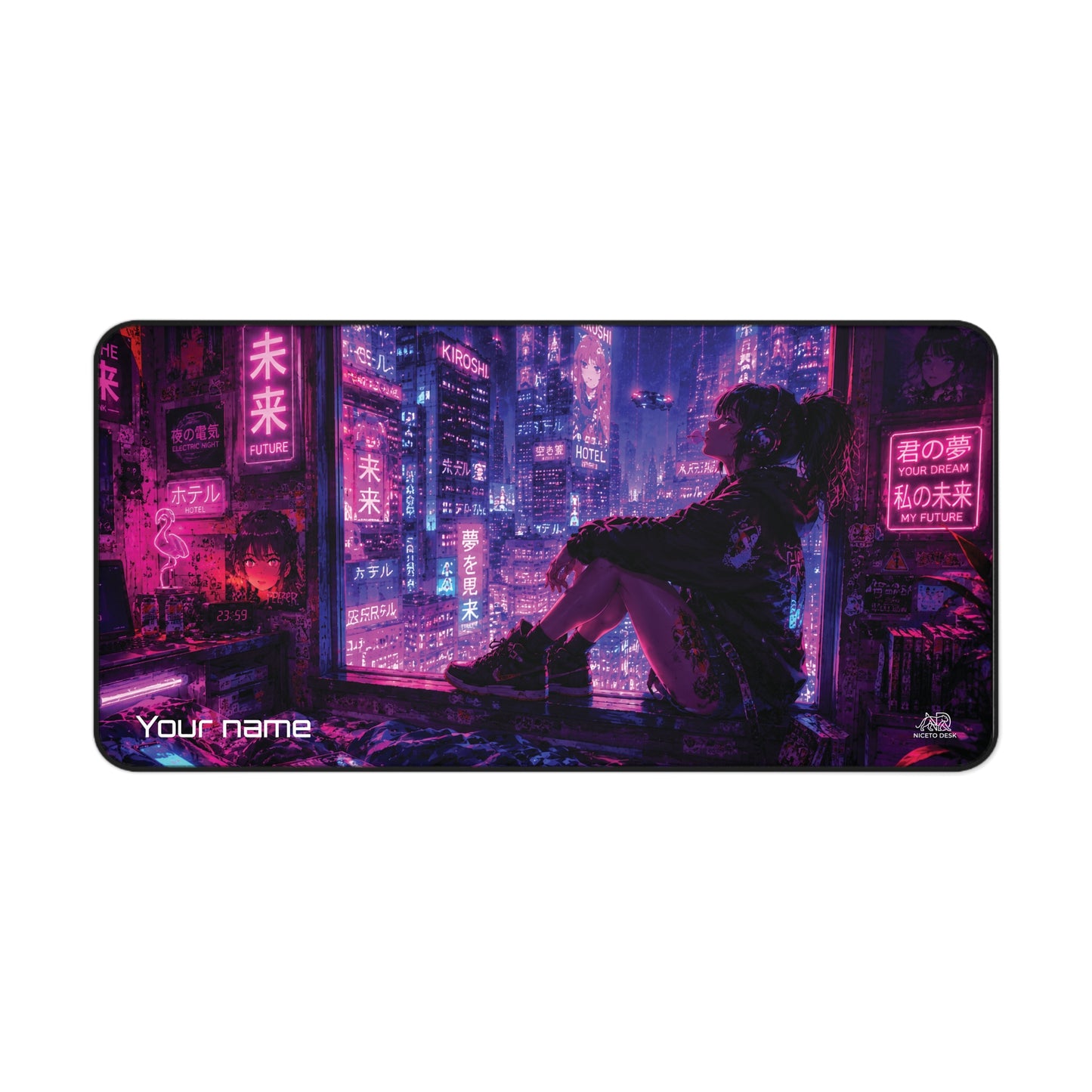 Dream Girl Personalized NTD Originals Desk Mat