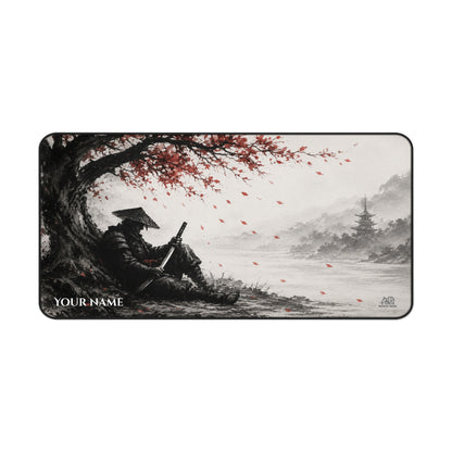 Resting Samurai Personalized NTD Originals Desk Mat