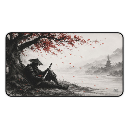 Resting Samurai  NTD Originals Desk Mat