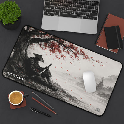 Resting Samurai Personalized NTD Originals Desk Mat