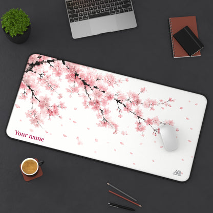 Cherry Blossom Personalized NTD Originals Desk Mat