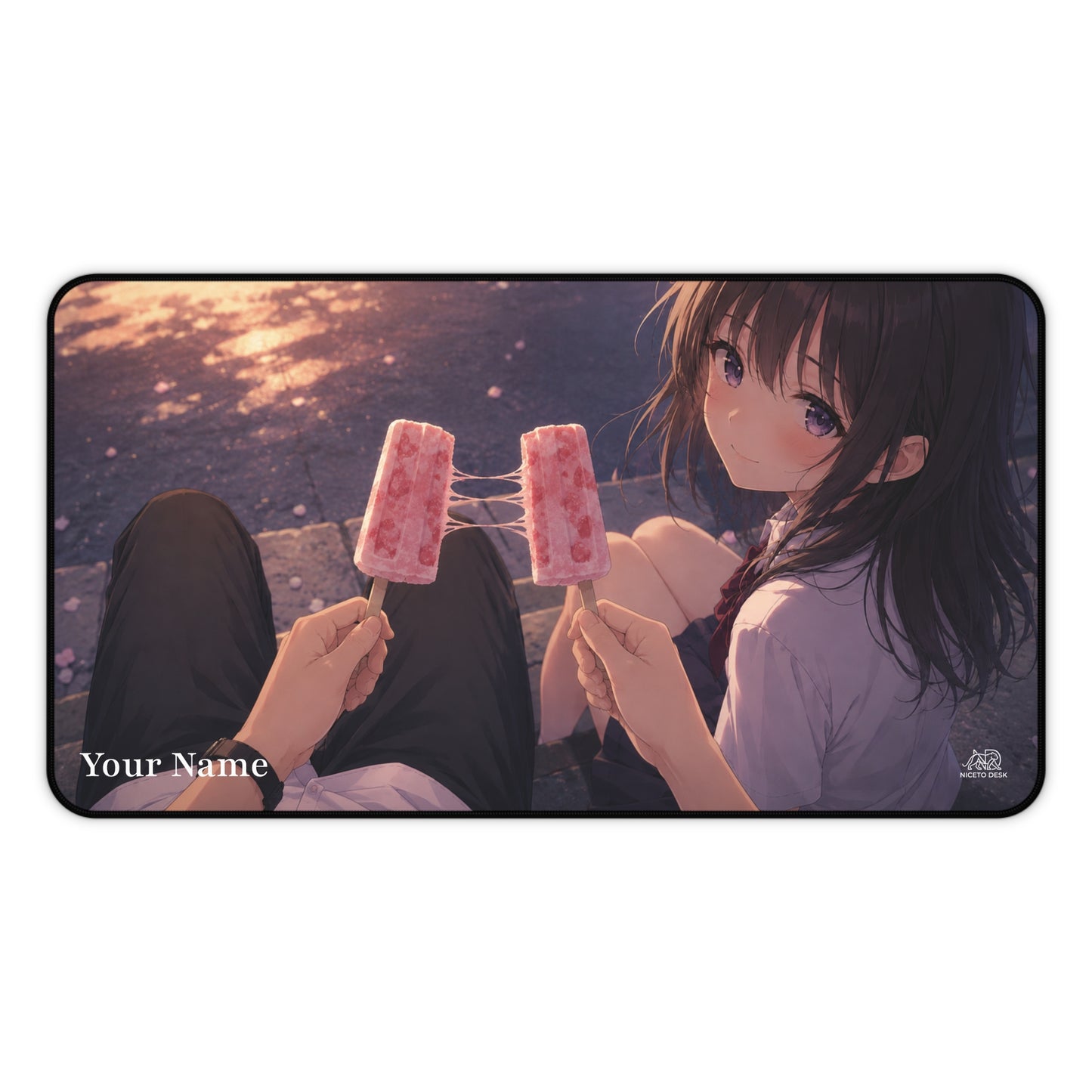 Hanbunko Seishun Personalized Desk Mat
