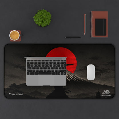 Unbroken Samurai Personalized Desk Mat