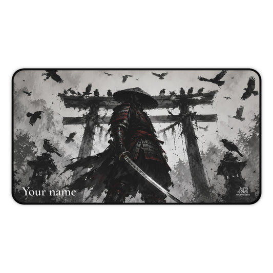 Samurai Warrior Desk Mat