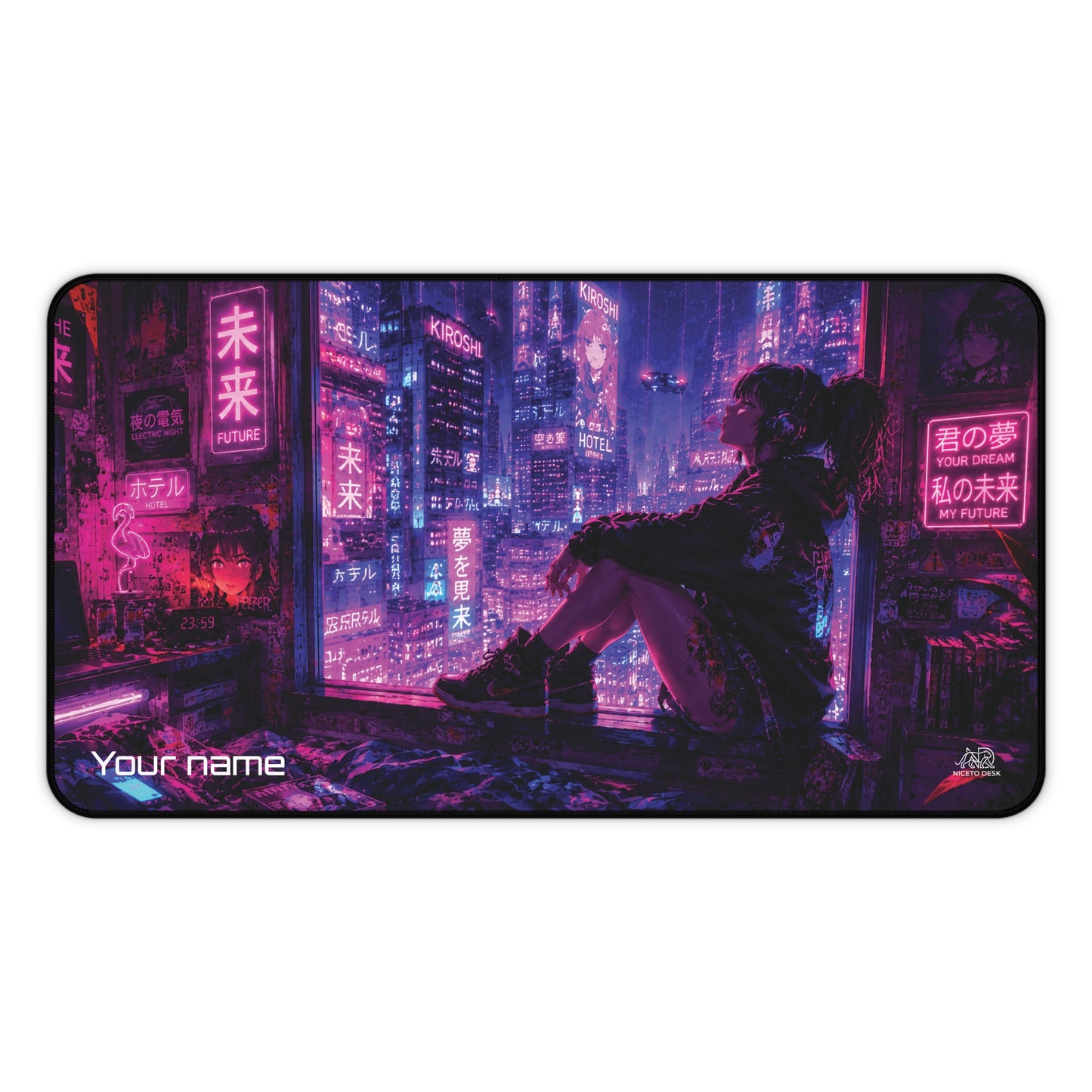 Dream Girl Personalized NTD Originals Desk Mat