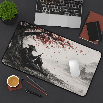 Resting Samurai  NTD Originals Desk Mat