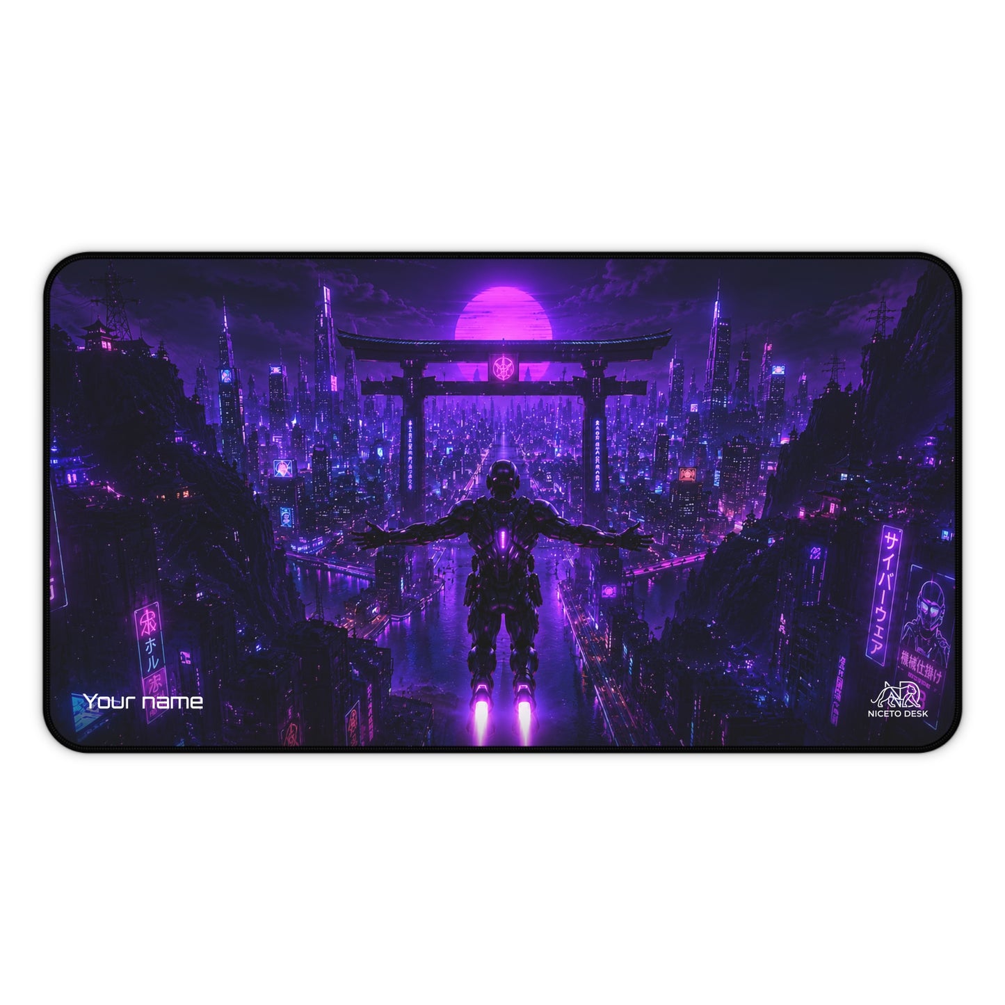 CyberCity Remastered Personalized NTD Originals Desk Mat
