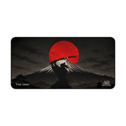 Unbroken Samurai Personalized Desk Mat