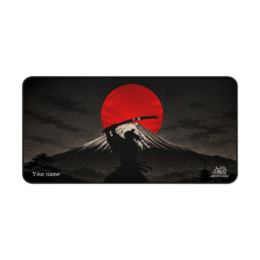 Unbroken Samurai Personalized Desk Mat