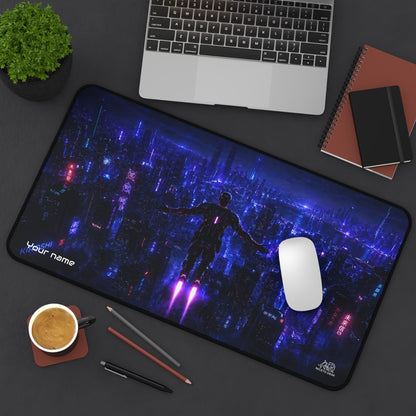 CyberCity Personalized Desk Mat