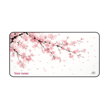 Cherry Blossom Personalized NTD Originals Desk Mat