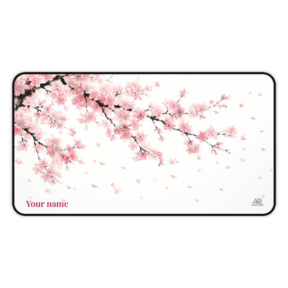 Cherry Blossom Personalized NTD Originals Desk Mat