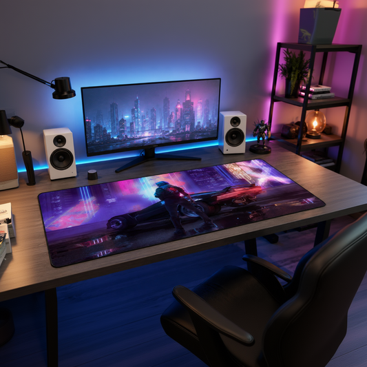 Nice2Desk NeonDrive Desk Mat