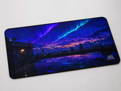 Anime Midnight Skyline  Desk Mat