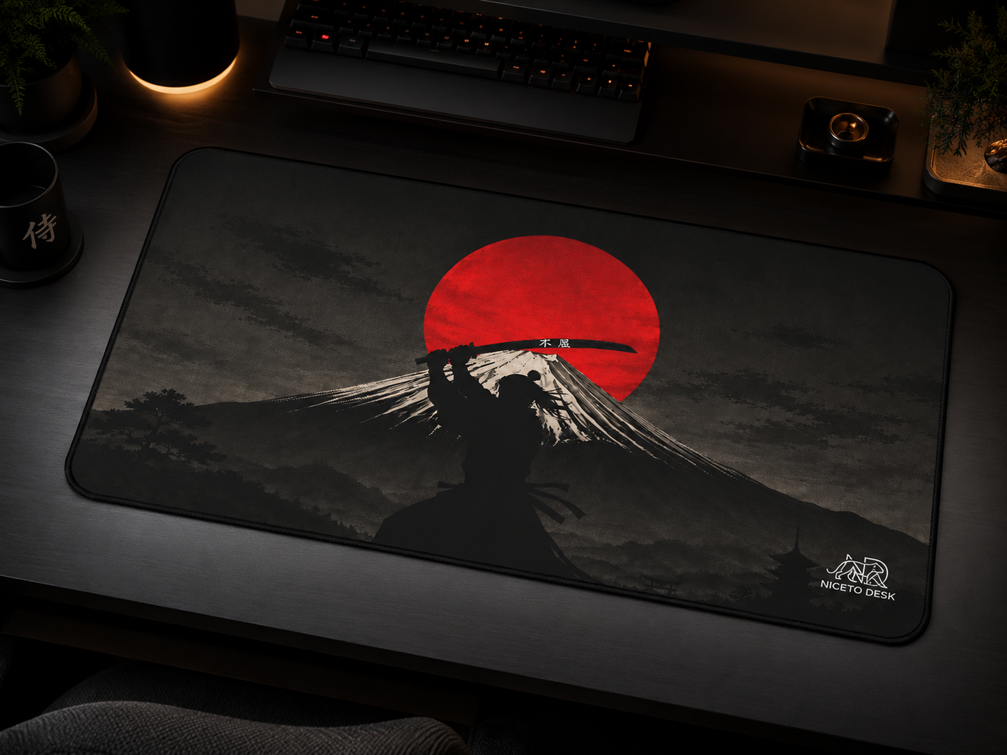 Unbroken Samurai Desk Mat