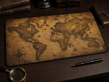 Vintage Map Desk Mat
